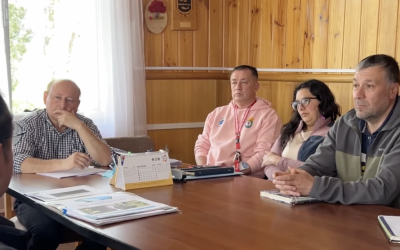 Alcalde Valdivia recibió a Fundación Siete Lagos para coordinar iniciativas ambientales